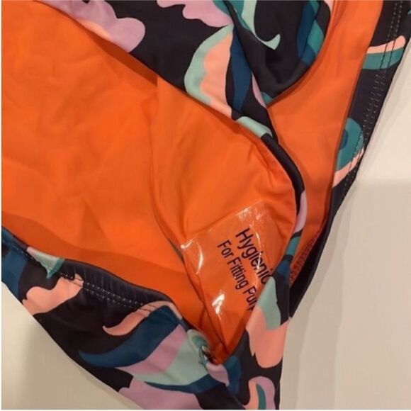 Anthropologie Maeve Violet Wrap Halter Swimsuit Sz M NWOT - Picture 5 of 10